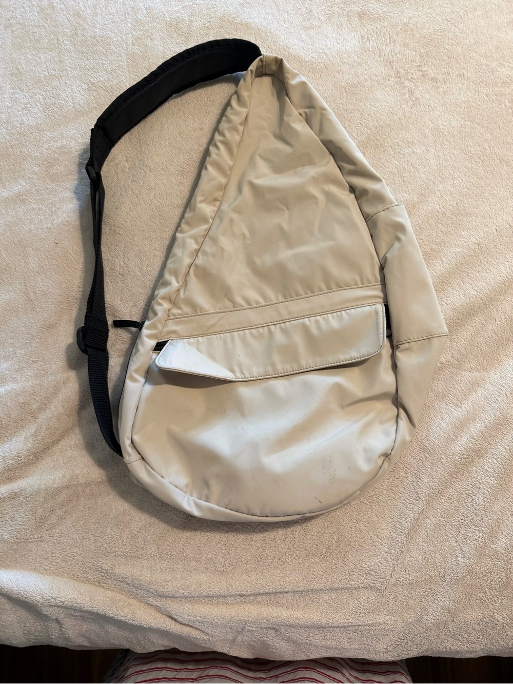 L.L.Bean Neutral Cream Sling Crossbody
